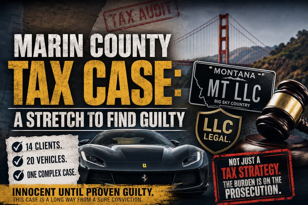 Marin County, CA Tax Case: A True Stretch!