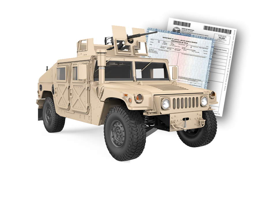 Military Vehicle Package