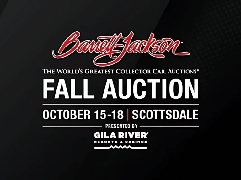 Join Us at Barrett-Jackson’s Scottsdale Fall Auction!