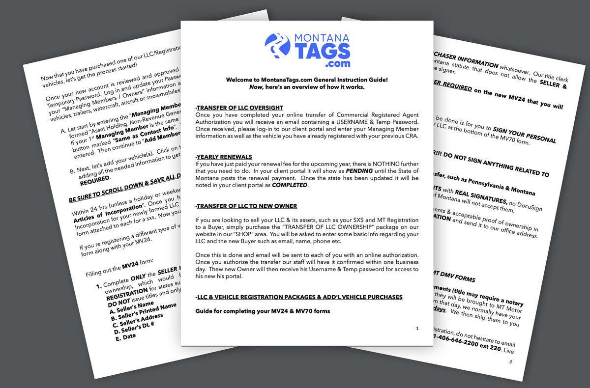 General Instructions