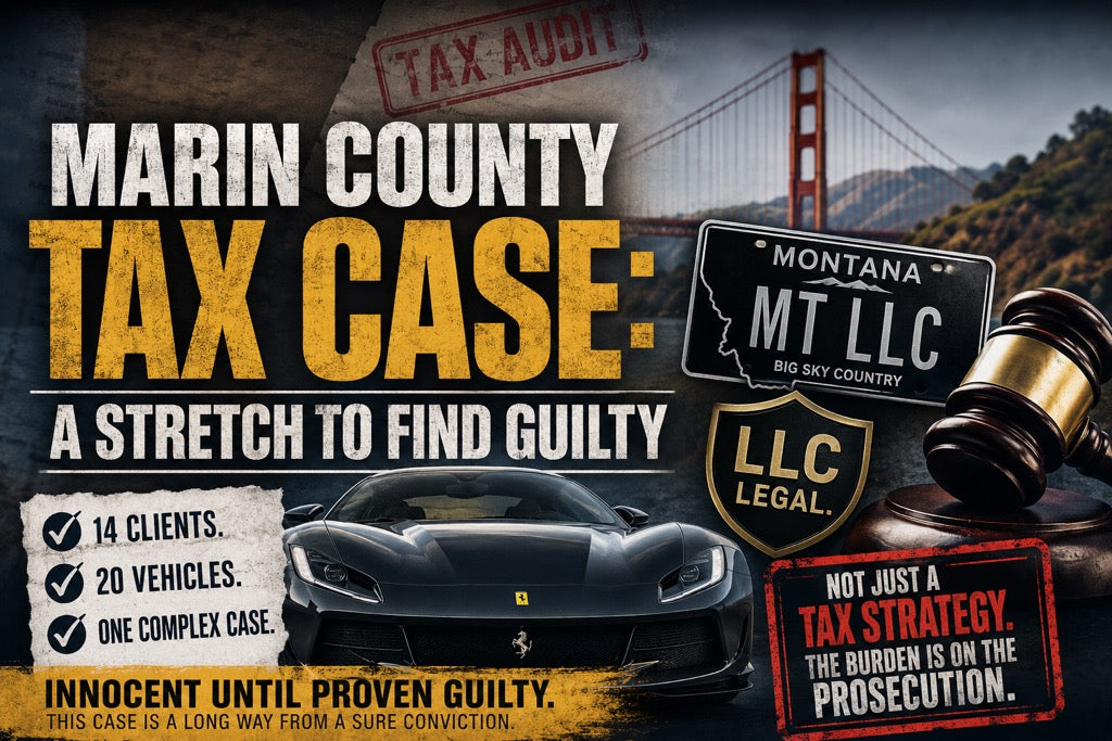 Marin County, CA Tax Case: A True Stretch!