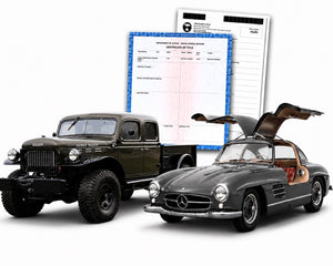 Vintage & Collector Vehicle Package