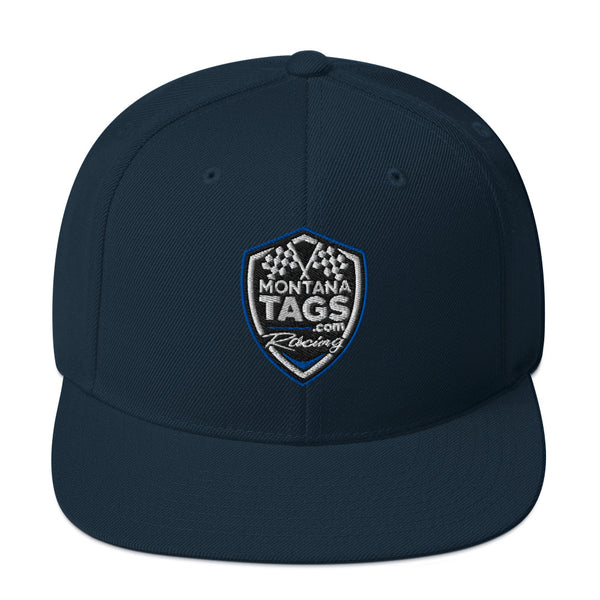 MontanaTags.com Racing Emblem - Snapback Hat