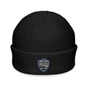 MontanaTags.com Racing Emblem - Fisherman Beanie