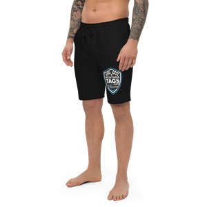 MontanaTags.com Racing Emblem - Men's fleece shorts
