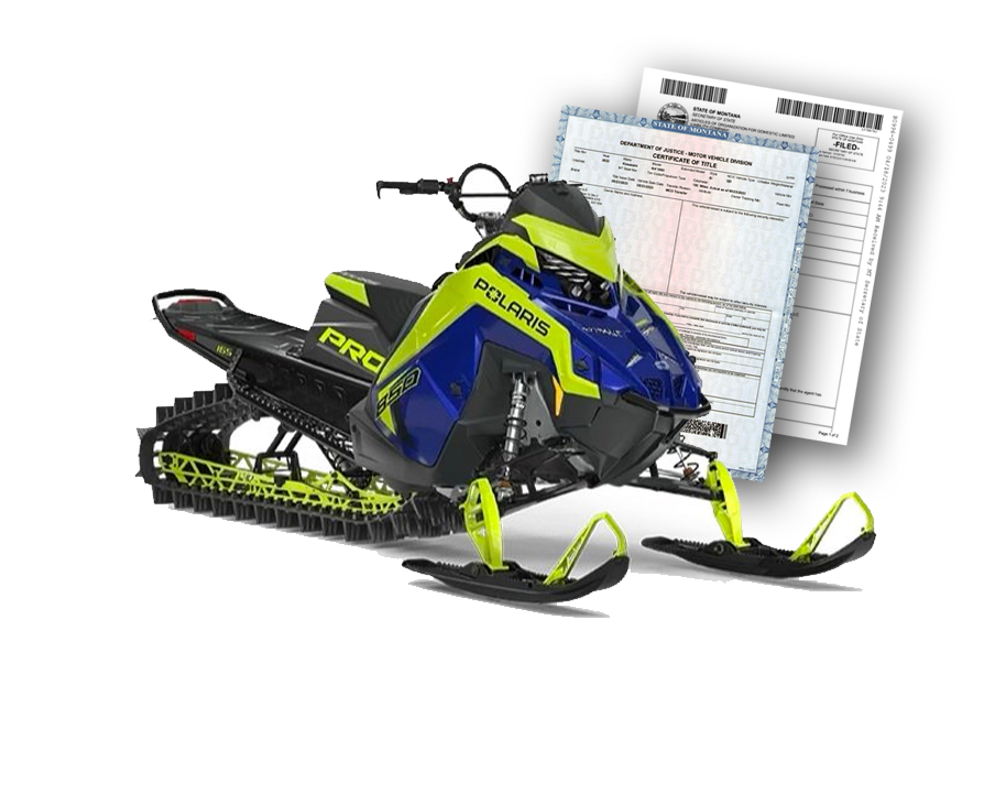 Paquete de motos de nieve