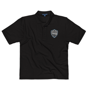 MontanaTags.com Racing Emblem - Men's Polo Shirt